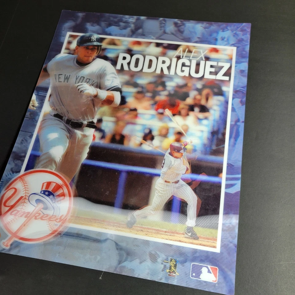 Alex Rodriguez New York Yankees MLB Poster 16"x20" Motion Imaging Inc Lenticular - Image 2 of 4