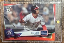 2019 Topps Big League Juan Soto 1/1 Red Foil #125 Nationals World Series Year!