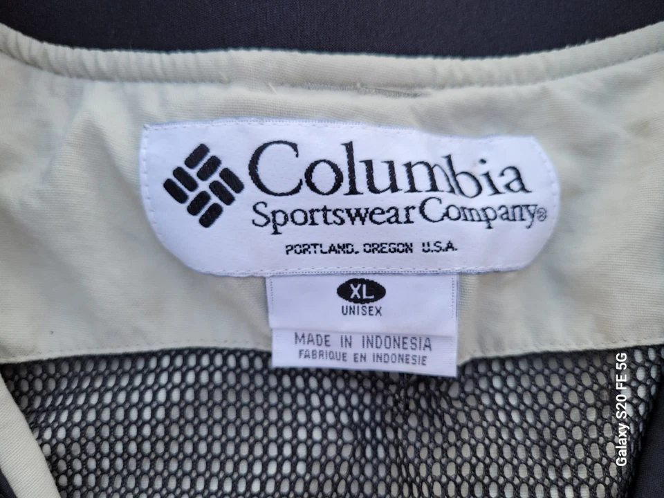 Columbia Sportswear Company Unisex XL Fly Fishing Vest Cargo Pockets Fish Hunt - Image 4 of 4