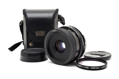 [MINT w/Case] Tamron 02B 28mm f/2.5 MF Lens for Nikon F From Japan