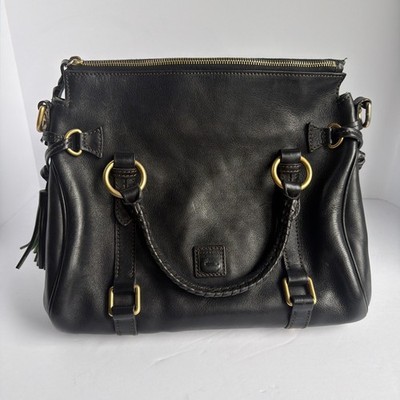 Dooney & Bourke Florentine Micro Satchel Black no crossbody strap see photos 