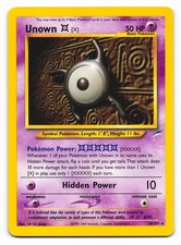 Unown [X] 30/105 Rare Neo Destiny Pokemon Unlimited NM on eBay