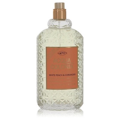 4711 Acqua Colonia White Peach & Coriander by 4711 Eau De Cologne Spray (Unisex