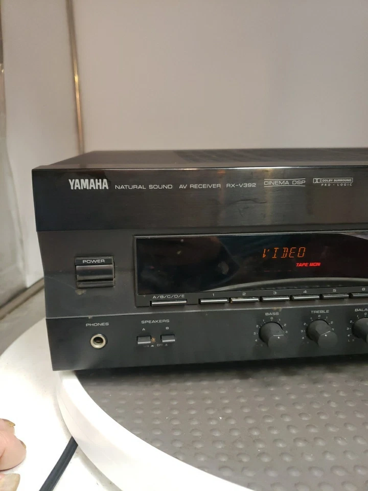 Yamaha RX-V392 AV/ Cinema Dsp Receiver - Tested,  Original Box - Image 2 of 4