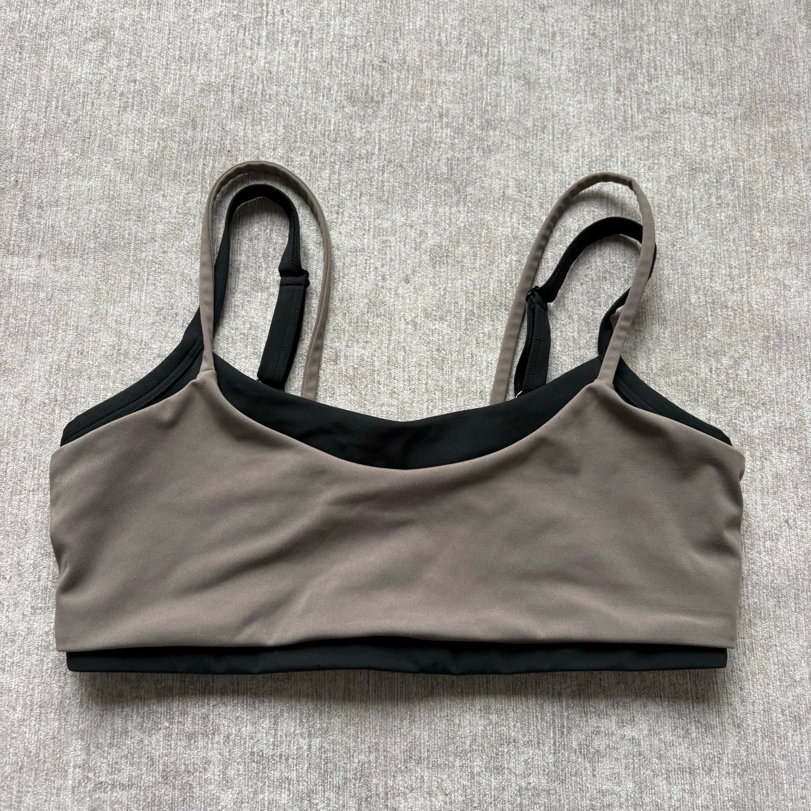 Form Active Workout Double Layer Brown Bra - image 1