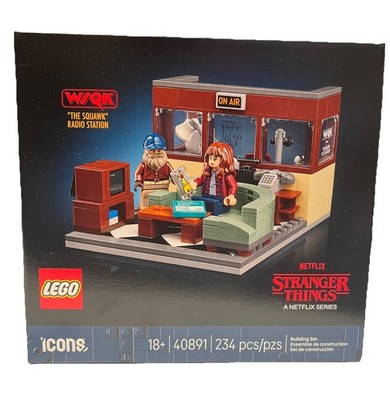 Lego 40891 Stranger Things WSQK Radio Station (NIB/Factory Sealed)