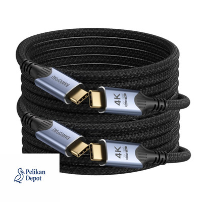 USB-C Kabel 6 Meter 2 Stück 20 Gbps 100W Schnell