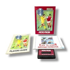 C64 MicroProse Soccer MicroProse/Sensible Commodore 64/128 Cassette Rare (20