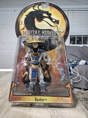 Mortal Kombat Deception Raiden 6'' Action Figure 2005 Original Packaging