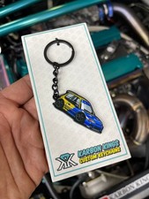Honda Civic Spoon Sports Metal Keychain New
