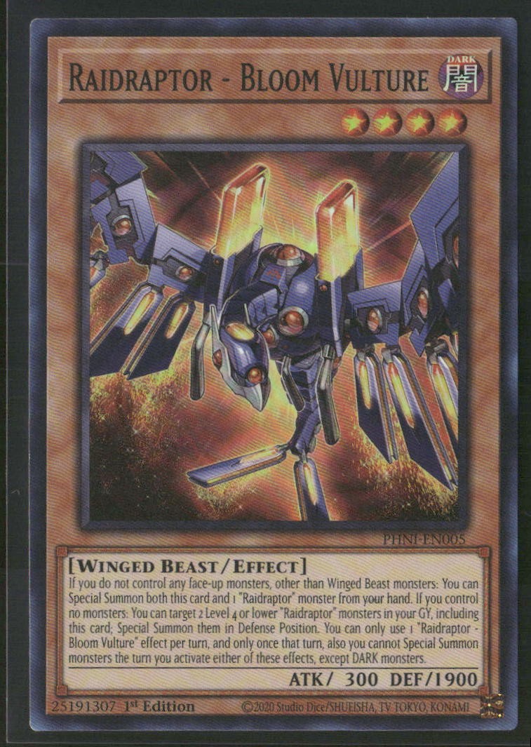 Phantom Nightmare #PHNI-EN005 Raidraptor