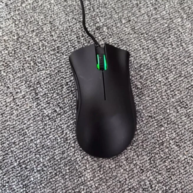 Pour Razer DeathAdder souris de jeu souris de jeu filaire RGB Lighting 2 Keys - Photo 3/4