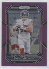 2022 Panini Prizm Rookies Purple Prizm 25/125 Daniel Bellinger #364 dq2
