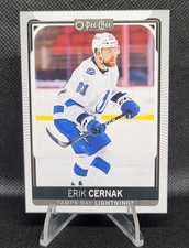 Erik Cernak 2021-22 O-Pee-Chee Hockey #227 Tampa Bay Lightning 