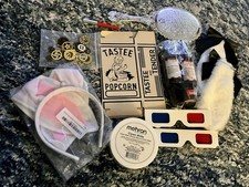 Mehron Clown White Makeup Set Cream 7 oz Multipack  Vampire Blood Prop Lot