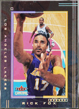 2001-02 Fleer Genuine #63 Rick Fox Basketball EX