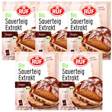 5 x Ruf Sauerteig Extrakt Roggen BIO  5 x 15g...