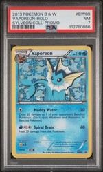 Vaporeon BW89 Black & White Promo Holo