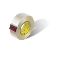 Filament Tape 8919MSR, Clear, 72 mm x 55 m, 7 mil - Pack of 12