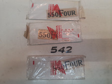 Honda CB 550 K four side cover lettering