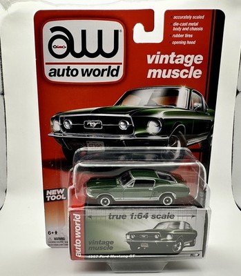 Auto World Vintage Muscle 1967 Ford Mustang GT 1/64