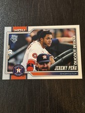 2026 Topps Series 1 Celebration - Dugout Peeks Jeremy Pena #307 - SSP 