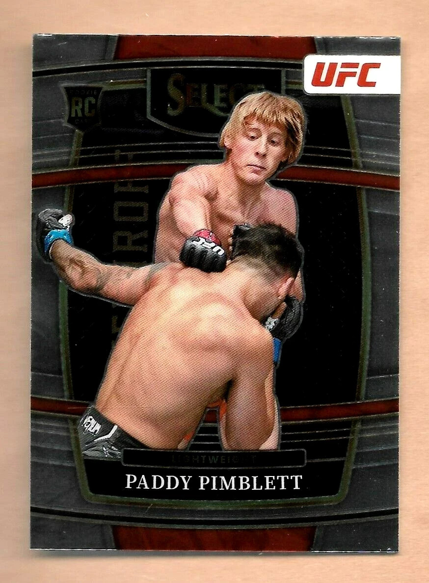 PADDY PIMBLETT 2022 PANINI SELECT CONCOURSE ROOKIE RC UFC STAR CARD #61