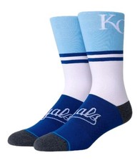Stance Kansas City Royals KC Color Socks Men's Medium 6-8.5, Women's 8-10.5