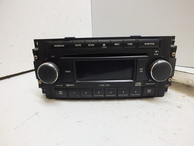 05 06 07 08 09 2005 2006 JEEP COMMANDER 6 CD MP3 PLAYER RADIO P05064172AD #438