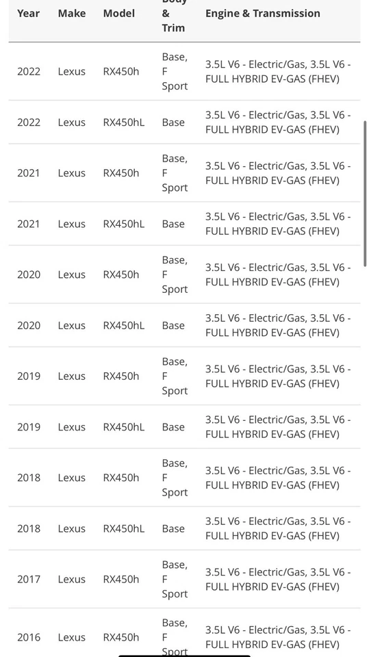 Tubo de salida Lexus RX450h G1253-48010 tubo refrigeración motor Foto 4 de 4