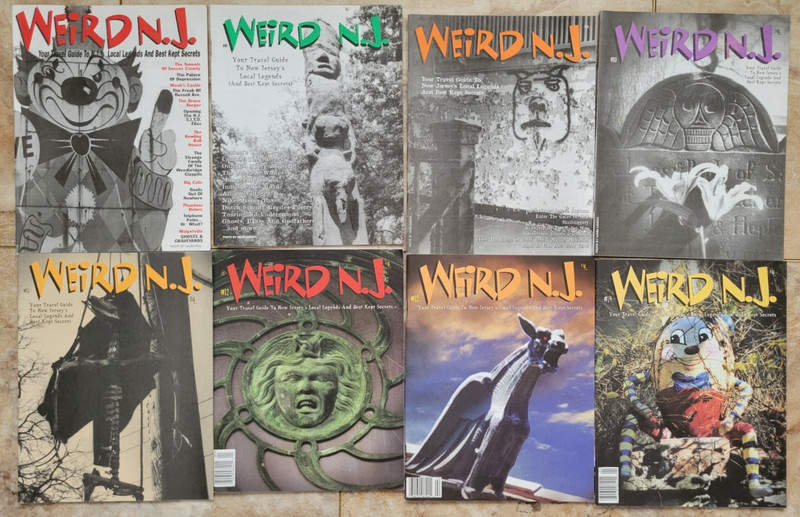 Weird NJ magazines Lot of 8 (#7-14)