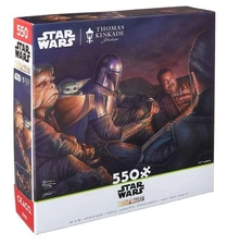 Ceaco - Thomas Kinkade - Star Wars - The Mandalorian Uneasy Alliance 550 Puzzle