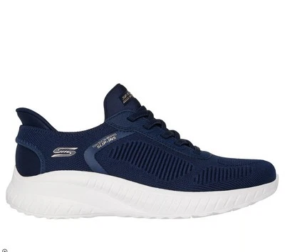Skechers Scarpe Donna Bobs Squad Chaos-Current Muse, Vegano - /NVY (Navy)