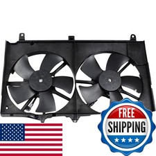 MYSMOT 620-429 Engine Dual Radiator Condenser Cooling Fan Assembly Infiniti