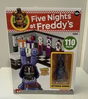 McFarlane Toys Five Nights at Freddy's Paper Pals Party Withered Bonnie NEW