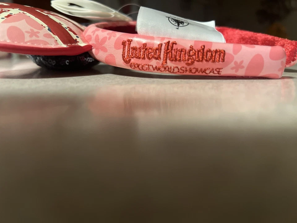 Diadema orejas Reino Unido 2025 Disney Parks Epcot World Showcase nueva con etiquetas Foto 4 de 4