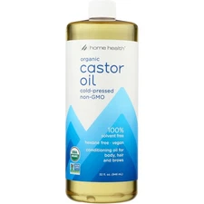 Home Health Castor Oil Cold Pressed & Cold Processed 32 Oz