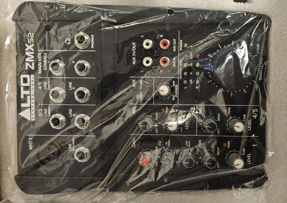 Alto 5 Channel Compact Mixing Board. - Image 4 of 4