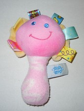 Mary Meyer Taggies Pink Rattle with Mirror