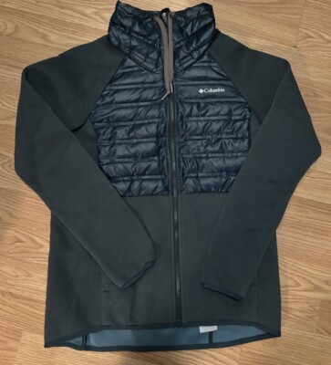Columbia Womens Peak District Hybrid Blue Jacket Size Small