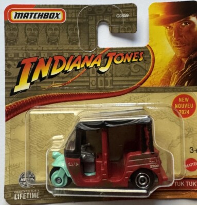 Matchbox 2024 INDIANA JONES THEMED MBX Tangiers Tuk Tuk 51/100 (Short Card)