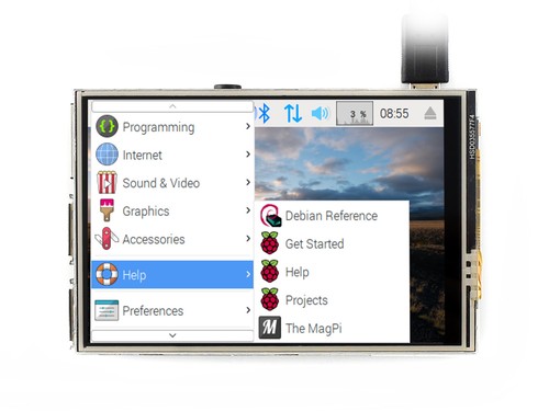 Waveshare 3.5 inch Touch Screen TFT LCD for Raspberry Pi 125MHz High-Speed SPI - Picture 4 of 9