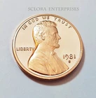 1981-S Lincoln Memorial Cent Proof — photo from another recent sale