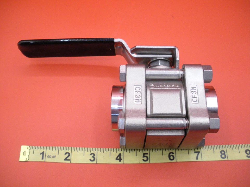 Swagelok SS-65TF16 шаровой клапан из нержавеющей стали 3 шт. 60 Ser PTFE 1 «FNPT новый Nnb - Изображение 4 из 4