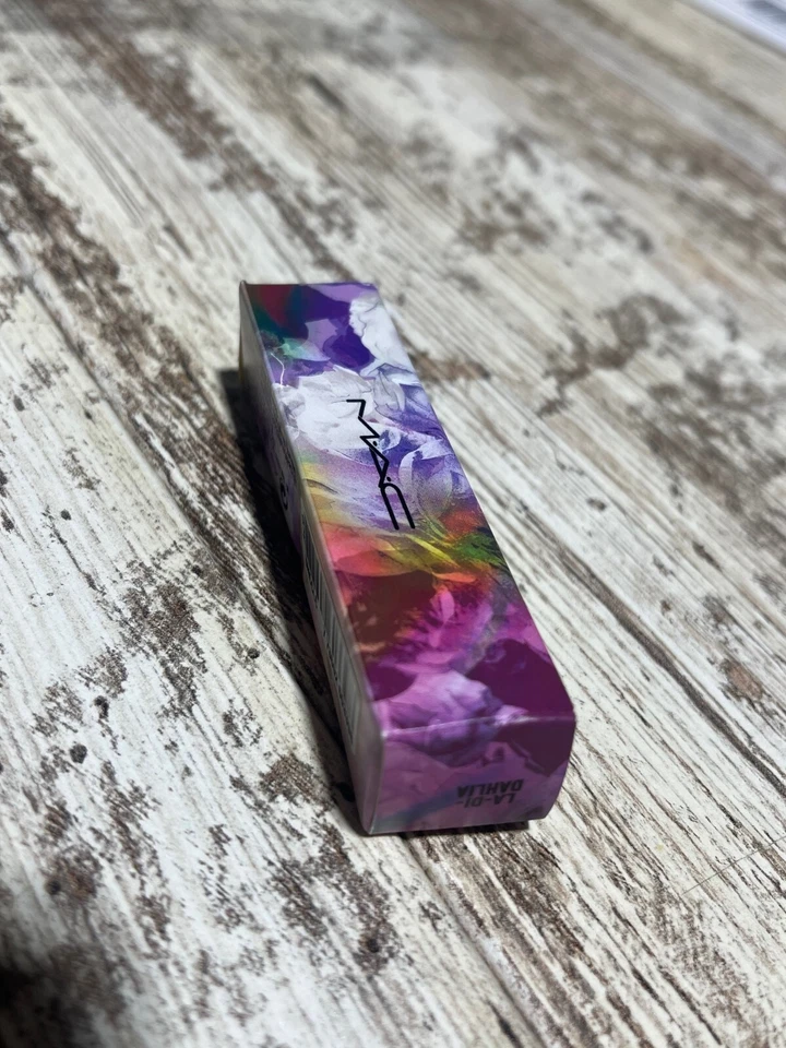 MAC Botanic Panic Matte Lipstick 0.10 oz, La-Di-Dahlia, New in Box - Image 2 of 3