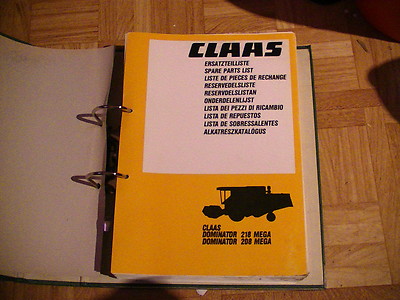 ETL Claas Mähdrescher Dominator 208 Mega und 218 Mega