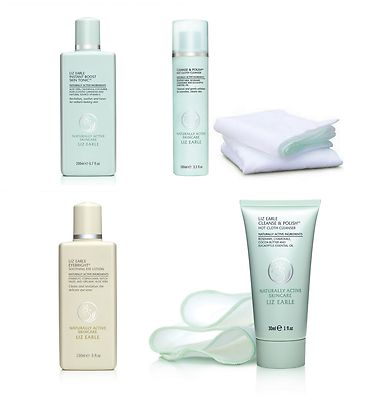 LIZ EARLE Hautpflegebereich Reinigung & Politur Tonic Creme Augenlotion Musselin Tücher