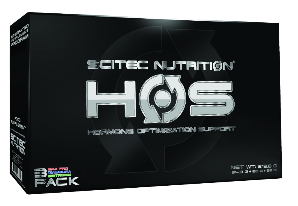 (24,66 EUR / 100 g) Paquete HOS Soporte de Optimización Hormonal (Scitec Nutrition)