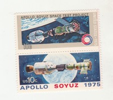 Scott # 1569 - 1570  US Apollo - Soyuz  M/NH  O/G  2 STAMPS 