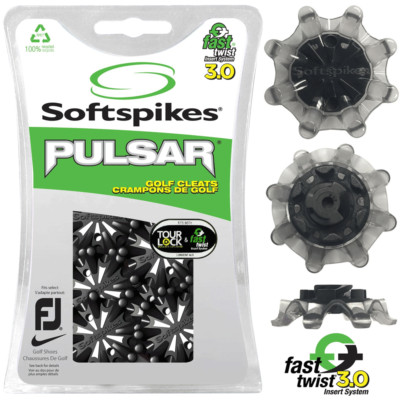 NIKE GOLFSCHUHE FAST-TWIST 3.0 TOUR-LOCK PULSAR GOLF SOFT SPIKE SET X 18